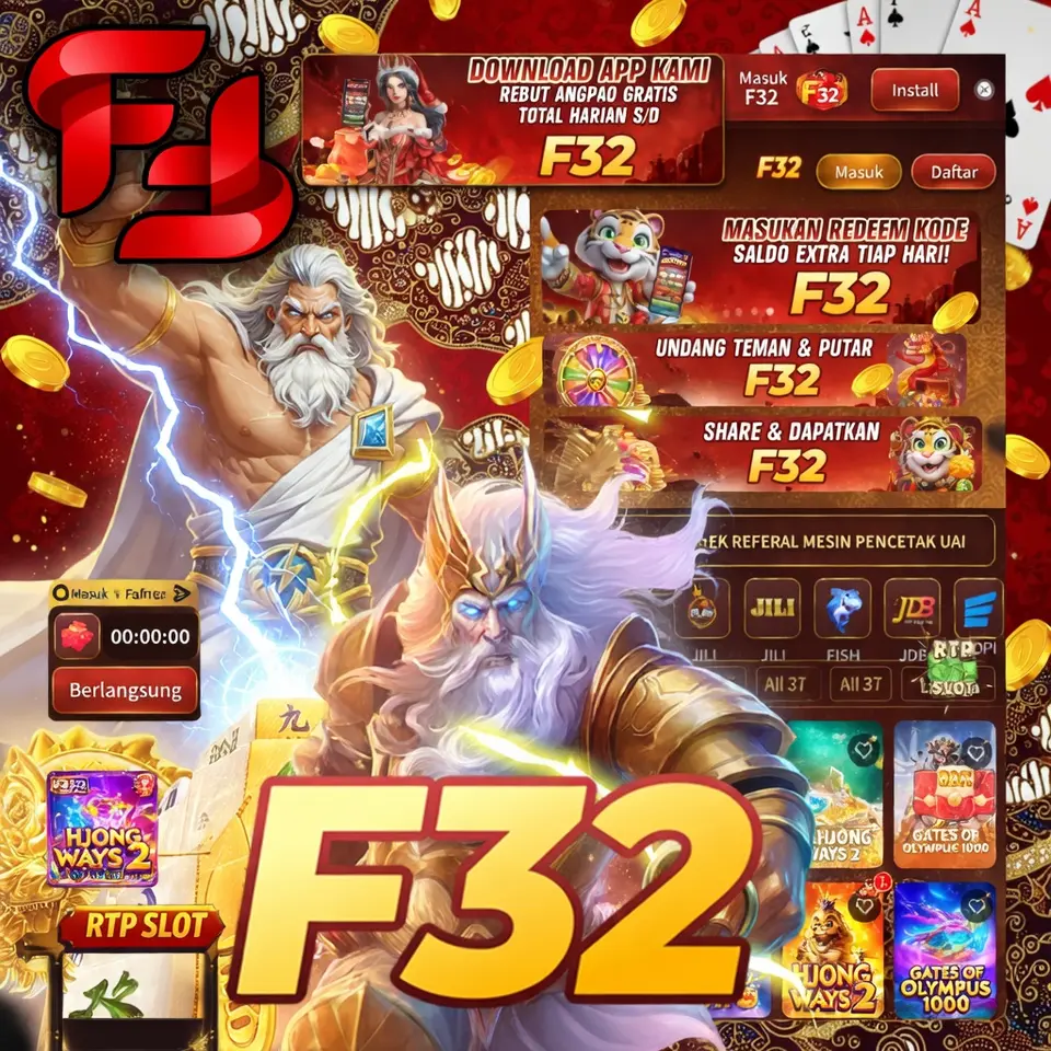 F32 Masuk Resmi 2026 Aplikasi